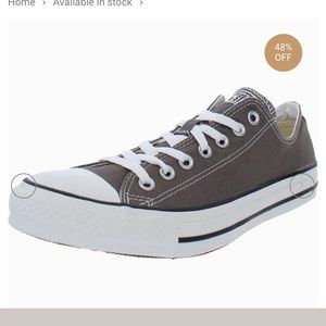 New without tags converse Candace sneakers shoes size 7.5. Charcoal.